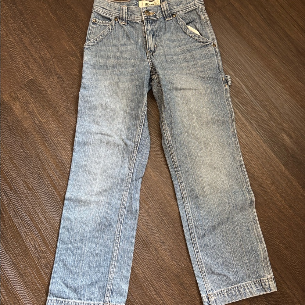 Boys Urban Pipeline Jeans. Size 12 with adjustable waistband. 25” length.